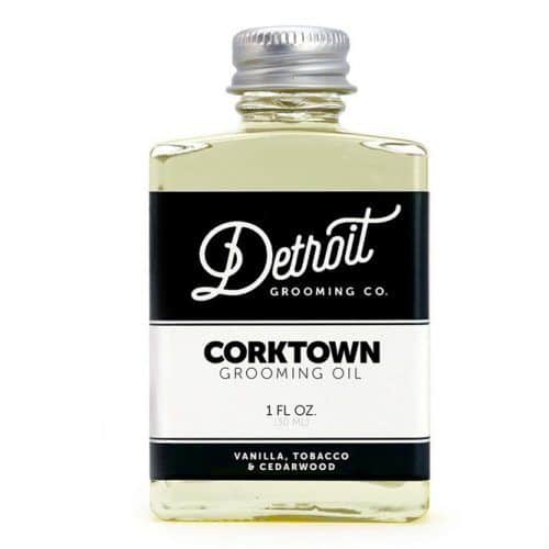 Detroit Grooming C. Corktown Beard Oil #bestbeardoil #beardcareproducts #facialhair #detroitgroomingcorktown