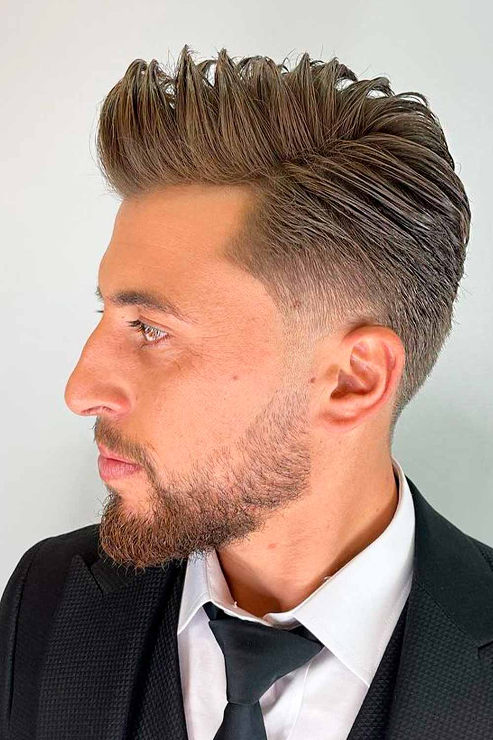 Classic Taper Haircut With Side Parting #taper #taperhaircut #taperedhair #taperedhaircut