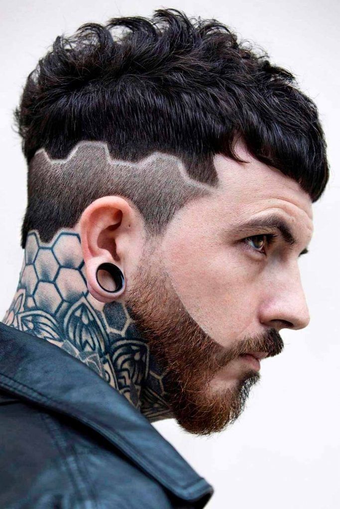 Taper Cut With A Hair Tattoo #taper #taperhaircut #taperfade #taperedhaircut